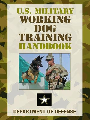 cover image of U.S. Military Working Dog Training Handbook